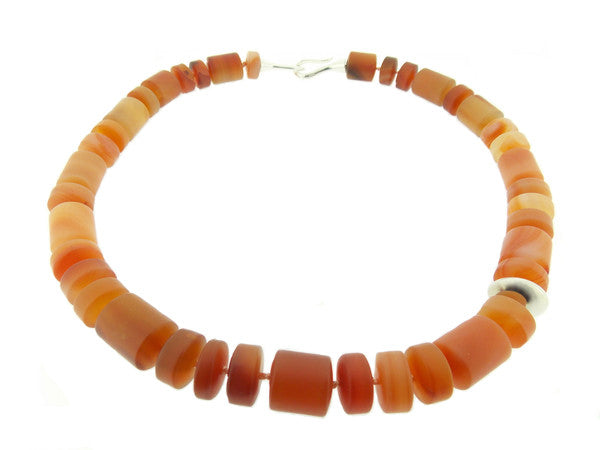Carnelian Roundel Necklace