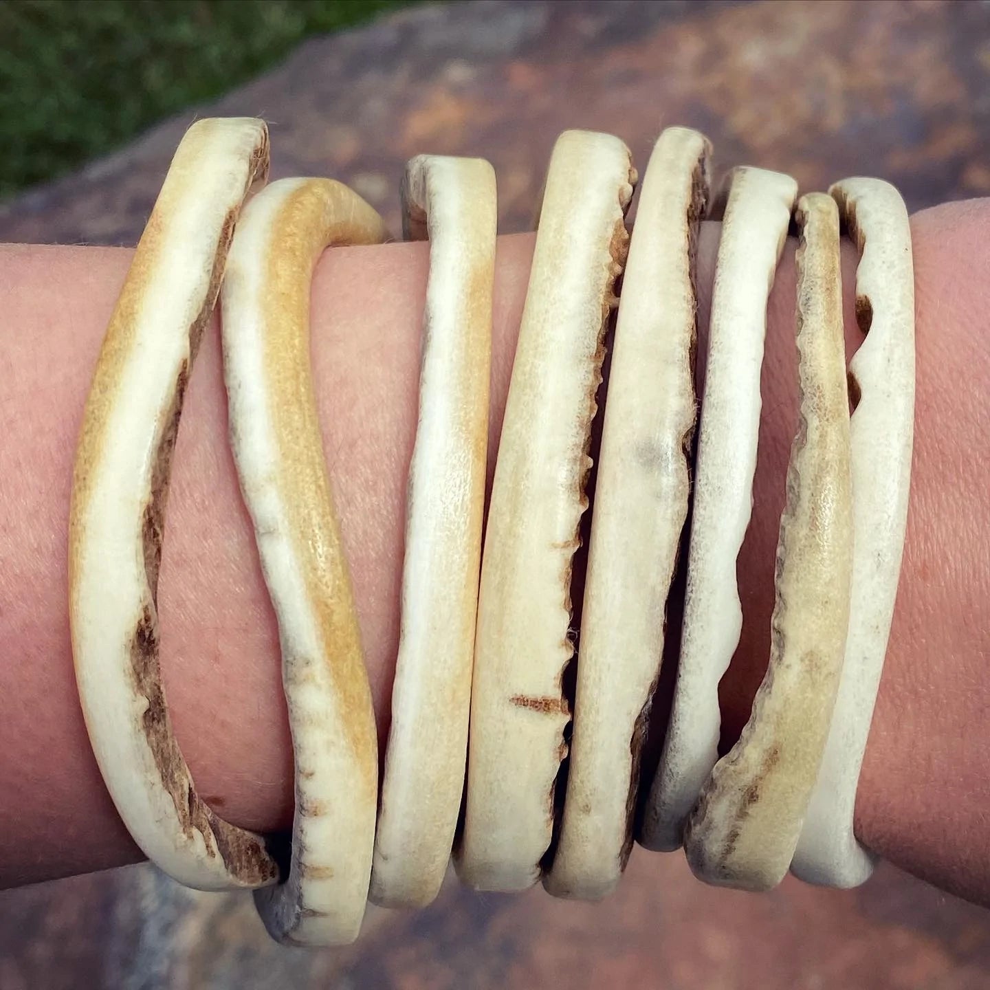 Elk Antler Bangle