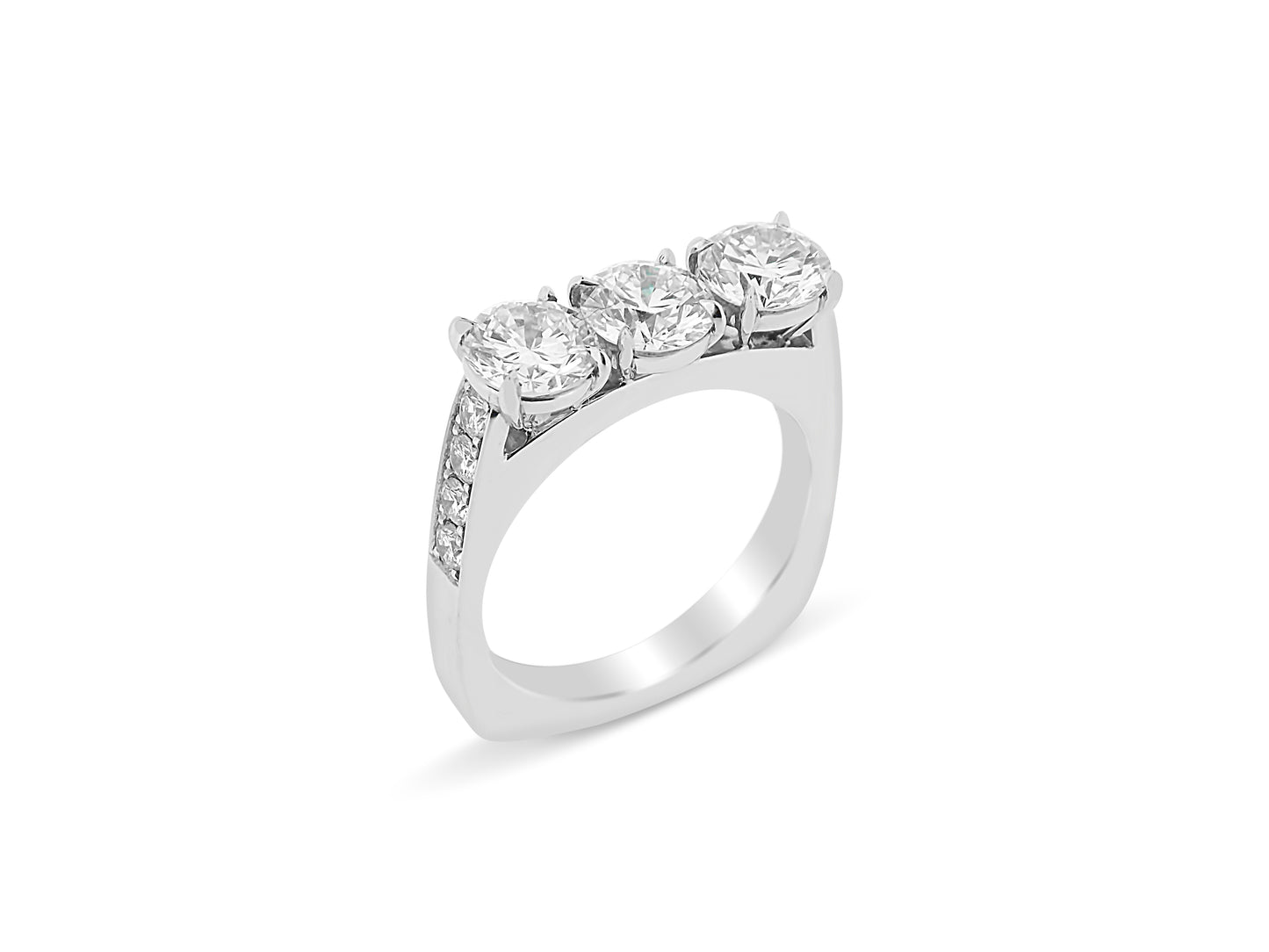 Artist Triple Diamond Ring